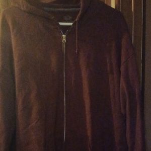 Burgundy cozy jacket